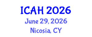 International Conference on Aerodynamics and Hydrodynamics (ICAH) June 29, 2026 - Nicosia, Cyprus International Conference on Aerodynamics and Hydrodynamics (ICAH) June 29, 2026 - Nicosia, Cyprus