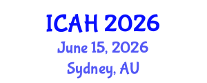 International Conference on Aerodynamics and Hydrodynamics (ICAH) June 15, 2026 - Sydney, Australia International Conference on Aerodynamics and Hydrodynamics (ICAH) June 15, 2026 - Sydney, Australia