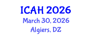 International Conference on Aerodynamics and Hydrodynamics (ICAH) March 30, 2026 - Algiers, Algeria International Conference on Aerodynamics and Hydrodynamics (ICAH) March 30, 2026 - Algiers, Algeria