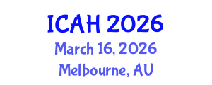 International Conference on Aerodynamics and Hydrodynamics (ICAH) March 16, 2026 - Melbourne, Australia International Conference on Aerodynamics and Hydrodynamics (ICAH) March 16, 2026 - Melbourne, Australia