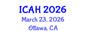 International Conference on Aerodynamics and Hydrodynamics (ICAH) March 23, 2026 - Ottawa, Canada International Conference on Aerodynamics and Hydrodynamics (ICAH) March 23, 2026 - Ottawa, Canada