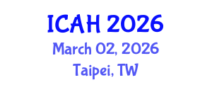 International Conference on Aerodynamics and Hydrodynamics (ICAH) March 02, 2026 - Taipei, Taiwan