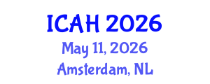 International Conference on Aerodynamics and Hydrodynamics (ICAH) May 11, 2026 - Amsterdam, Netherlands International Conference on Aerodynamics and Hydrodynamics (ICAH) May 11, 2026 - Amsterdam, Netherlands
