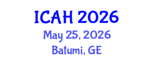 International Conference on Aerodynamics and Hydrodynamics (ICAH) May 25, 2026 - Batumi, Georgia International Conference on Aerodynamics and Hydrodynamics (ICAH) May 25, 2026 - Batumi, Georgia