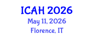 International Conference on Aerodynamics and Hydrodynamics (ICAH) May 11, 2026 - Florence, Italy International Conference on Aerodynamics and Hydrodynamics (ICAH) May 11, 2026 - Florence, Italy