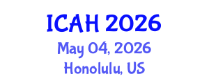 International Conference on Aerodynamics and Hydrodynamics (ICAH) May 04, 2026 - Honolulu, United States