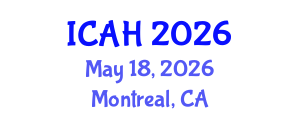 International Conference on Aerodynamics and Hydrodynamics (ICAH) May 18, 2026 - Montreal, Canada International Conference on Aerodynamics and Hydrodynamics (ICAH) May 18, 2026 - Montreal, Canada