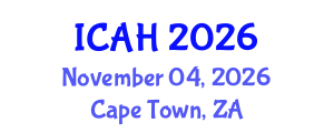 International Conference on Aerodynamics and Hydrodynamics (ICAH) November 04, 2026 - Cape Town, South Africa International Conference on Aerodynamics and Hydrodynamics (ICAH) November 04, 2026 - Cape Town, South Africa