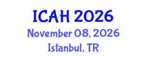 International Conference on Aerodynamics and Hydrodynamics (ICAH) November 08, 2026 - Istanbul, Turkey International Conference on Aerodynamics and Hydrodynamics (ICAH) November 08, 2026 - Istanbul, Turkey