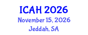 International Conference on Aerodynamics and Hydrodynamics (ICAH) November 15, 2026 - Jeddah, Saudi Arabia