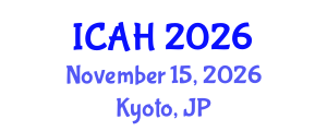 International Conference on Aerodynamics and Hydrodynamics (ICAH) November 15, 2026 - Kyoto, Japan International Conference on Aerodynamics and Hydrodynamics (ICAH) November 15, 2026 - Kyoto, Japan