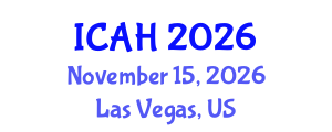 International Conference on Aerodynamics and Hydrodynamics (ICAH) November 15, 2026 - Las Vegas, United States International Conference on Aerodynamics and Hydrodynamics (ICAH) November 15, 2026 - Las Vegas, United States