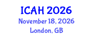 International Conference on Aerodynamics and Hydrodynamics (ICAH) November 18, 2026 - London, United Kingdom International Conference on Aerodynamics and Hydrodynamics (ICAH) November 18, 2026 - London, United Kingdom
