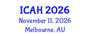 International Conference on Aerodynamics and Hydrodynamics (ICAH) November 11, 2026 - Melbourne, Australia International Conference on Aerodynamics and Hydrodynamics (ICAH) November 11, 2026 - Melbourne, Australia