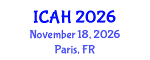 International Conference on Aerodynamics and Hydrodynamics (ICAH) November 18, 2026 - Paris, France International Conference on Aerodynamics and Hydrodynamics (ICAH) November 18, 2026 - Paris, France