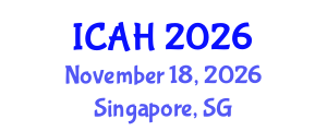 International Conference on Aerodynamics and Hydrodynamics (ICAH) November 18, 2026 - Singapore, Singapore