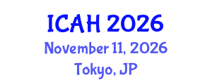 International Conference on Aerodynamics and Hydrodynamics (ICAH) November 11, 2026 - Tokyo, Japan International Conference on Aerodynamics and Hydrodynamics (ICAH) November 11, 2026 - Tokyo, Japan