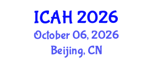 International Conference on Aerodynamics and Hydrodynamics (ICAH) October 06, 2026 - Beijing, China International Conference on Aerodynamics and Hydrodynamics (ICAH) October 06, 2026 - Beijing, China
