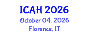 International Conference on Aerodynamics and Hydrodynamics (ICAH) October 04, 2026 - Florence, Italy International Conference on Aerodynamics and Hydrodynamics (ICAH) October 04, 2026 - Florence, Italy