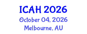 International Conference on Aerodynamics and Hydrodynamics (ICAH) October 04, 2026 - Melbourne, Australia International Conference on Aerodynamics and Hydrodynamics (ICAH) October 04, 2026 - Melbourne, Australia