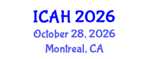 International Conference on Aerodynamics and Hydrodynamics (ICAH) October 28, 2026 - Montreal, Canada