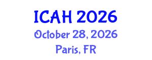 International Conference on Aerodynamics and Hydrodynamics (ICAH) October 28, 2026 - Paris, France