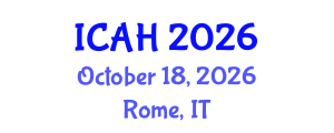 International Conference on Aerodynamics and Hydrodynamics (ICAH) October 18, 2026 - Rome, Italy