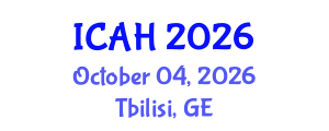 International Conference on Aerodynamics and Hydrodynamics (ICAH) October 04, 2026 - Tbilisi, Georgia International Conference on Aerodynamics and Hydrodynamics (ICAH) October 04, 2026 - Tbilisi, Georgia