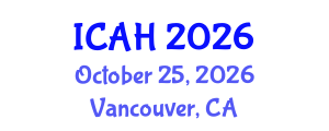 International Conference on Aerodynamics and Hydrodynamics (ICAH) October 25, 2026 - Vancouver, Canada