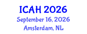 International Conference on Aerodynamics and Hydrodynamics (ICAH) September 16, 2026 - Amsterdam, Netherlands International Conference on Aerodynamics and Hydrodynamics (ICAH) September 16, 2026 - Amsterdam, Netherlands