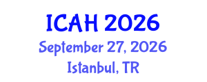 International Conference on Aerodynamics and Hydrodynamics (ICAH) September 27, 2026 - Istanbul, Turkey International Conference on Aerodynamics and Hydrodynamics (ICAH) September 27, 2026 - Istanbul, Turkey