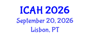 International Conference on Aerodynamics and Hydrodynamics (ICAH) September 20, 2026 - Lisbon, Portugal International Conference on Aerodynamics and Hydrodynamics (ICAH) September 20, 2026 - Lisbon, Portugal
