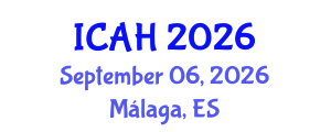 International Conference on Aerodynamics and Hydrodynamics (ICAH) September 06, 2026 - Málaga, Spain International Conference on Aerodynamics and Hydrodynamics (ICAH) September 06, 2026 - Málaga, Spain