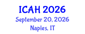 International Conference on Aerodynamics and Hydrodynamics (ICAH) September 20, 2026 - Naples, Italy