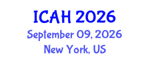 International Conference on Aerodynamics and Hydrodynamics (ICAH) September 09, 2026 - New York, United States International Conference on Aerodynamics and Hydrodynamics (ICAH) September 09, 2026 - New York, United States