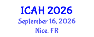 International Conference on Aerodynamics and Hydrodynamics (ICAH) September 16, 2026 - Nice, France