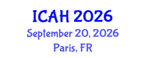 International Conference on Aerodynamics and Hydrodynamics (ICAH) September 20, 2026 - Paris, France International Conference on Aerodynamics and Hydrodynamics (ICAH) September 20, 2026 - Paris, France