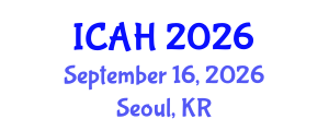International Conference on Aerodynamics and Hydrodynamics (ICAH) September 16, 2026 - Seoul, Republic of Korea International Conference on Aerodynamics and Hydrodynamics (ICAH) September 16, 2026 - Seoul, Republic of Korea