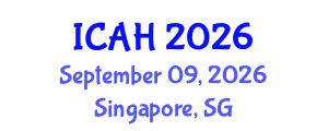 International Conference on Aerodynamics and Hydrodynamics (ICAH) September 09, 2026 - Singapore, Singapore International Conference on Aerodynamics and Hydrodynamics (ICAH) September 09, 2026 - Singapore, Singapore
