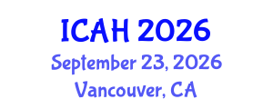 International Conference on Aerodynamics and Hydrodynamics (ICAH) September 23, 2026 - Vancouver, Canada International Conference on Aerodynamics and Hydrodynamics (ICAH) September 23, 2026 - Vancouver, Canada
