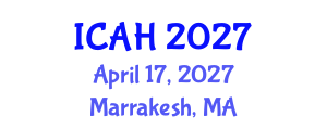International Conference on Aerodynamics and Hydrodynamics (ICAH) April 17, 2027 - Marrakesh, Morocco International Conference on Aerodynamics and Hydrodynamics (ICAH) April 17, 2027 - Marrakesh, Morocco
