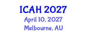 International Conference on Aerodynamics and Hydrodynamics (ICAH) April 10, 2027 - Melbourne, Australia International Conference on Aerodynamics and Hydrodynamics (ICAH) April 10, 2027 - Melbourne, Australia