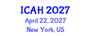 International Conference on Aerodynamics and Hydrodynamics (ICAH) April 22, 2027 - New York, United States