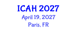 International Conference on Aerodynamics and Hydrodynamics (ICAH) April 19, 2027 - Paris, France