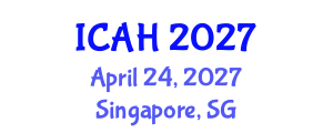 International Conference on Aerodynamics and Hydrodynamics (ICAH) April 24, 2027 - Singapore, Singapore International Conference on Aerodynamics and Hydrodynamics (ICAH) April 24, 2027 - Singapore, Singapore