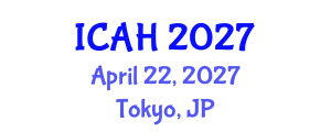 International Conference on Aerodynamics and Hydrodynamics (ICAH) April 22, 2027 - Tokyo, Japan International Conference on Aerodynamics and Hydrodynamics (ICAH) April 22, 2027 - Tokyo, Japan