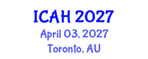 International Conference on Aerodynamics and Hydrodynamics (ICAH) April 03, 2027 - Toronto, Australia International Conference on Aerodynamics and Hydrodynamics (ICAH) April 03, 2027 - Toronto, Australia