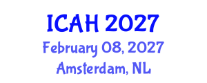 International Conference on Aerodynamics and Hydrodynamics (ICAH) February 08, 2027 - Amsterdam, Netherlands International Conference on Aerodynamics and Hydrodynamics (ICAH) February 08, 2027 - Amsterdam, Netherlands