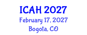 International Conference on Aerodynamics and Hydrodynamics (ICAH) February 17, 2027 - Bogota, Colombia International Conference on Aerodynamics and Hydrodynamics (ICAH) February 17, 2027 - Bogota, Colombia