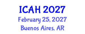 International Conference on Aerodynamics and Hydrodynamics (ICAH) February 25, 2027 - Buenos Aires, Argentina International Conference on Aerodynamics and Hydrodynamics (ICAH) February 25, 2027 - Buenos Aires, Argentina